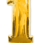 цифра 1 золото